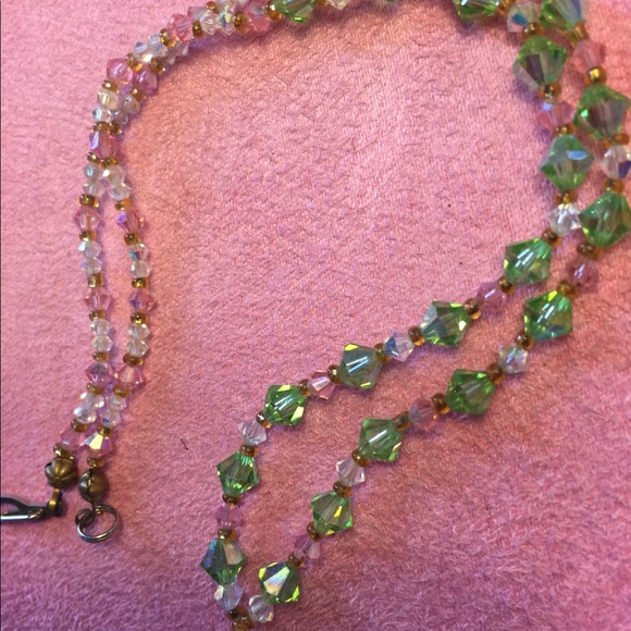 Real crystals 💕💎 crafted one of a kind necklace - Picture 2 of 4